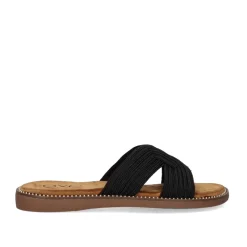 Mulher Exe Shoes Sandálias Planas*Sandalia Plana Zf1982-F5 Preto