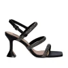 Mulher Exe Shoes Sandálias*Sandalia 23V De Salto Exe Bianca-760 Strass Preta