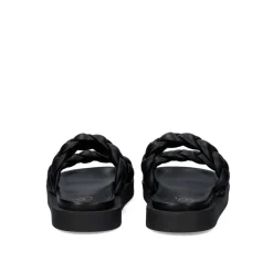Mulher Exe Shoes Sandálias Planas*Sandálias Planas Acolchoadas Artemis-920 Preta