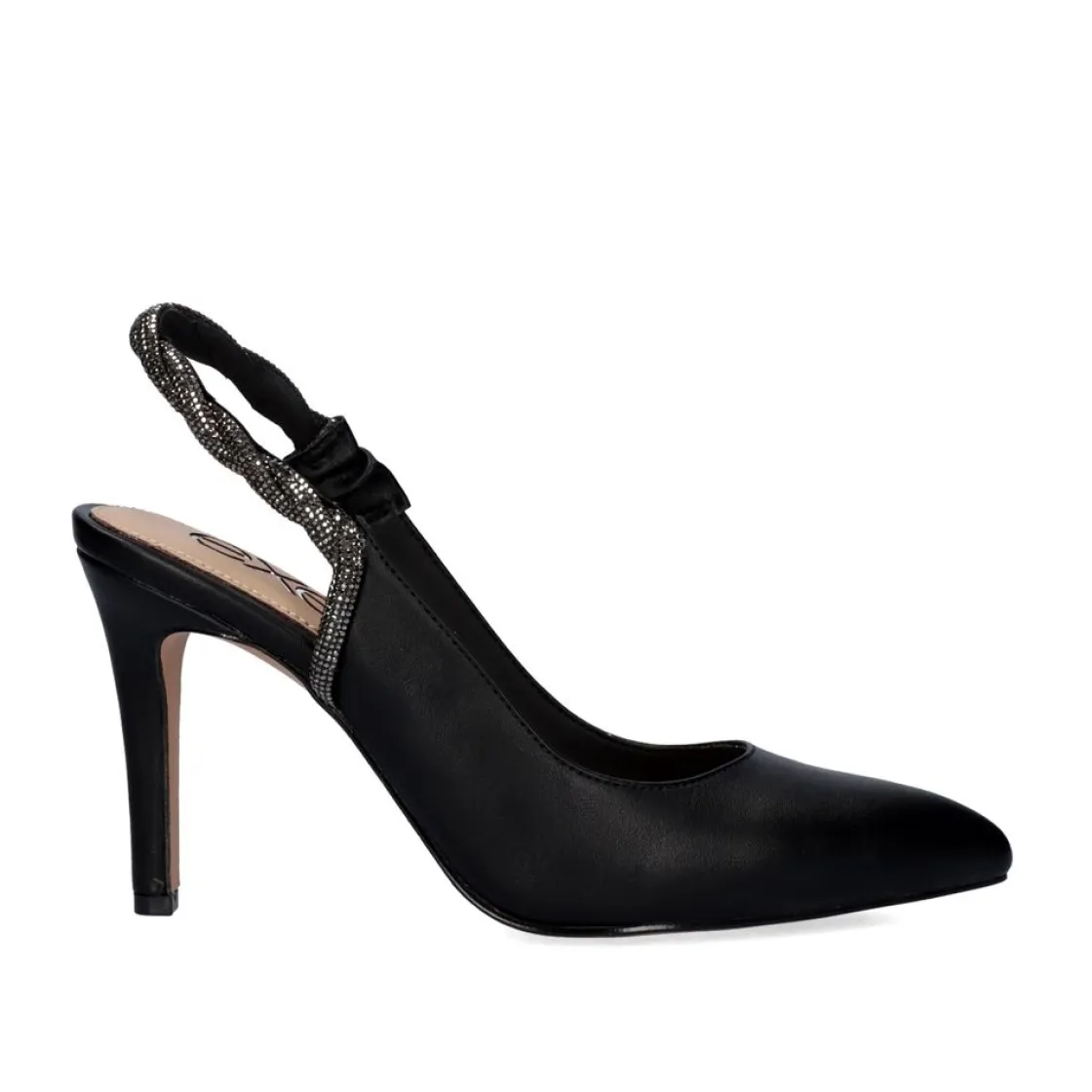 Mulher Exe Shoes Calçados De Salao*Sapato De Salto Alto Garda-928 Preto