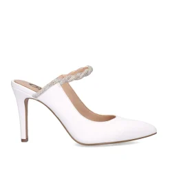 Mulher Exe Shoes Calçados De Salao*Sapato De Salto Alto Garda-946 White