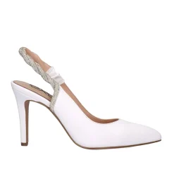 Mulher Exe Shoes Calçados De Salao*Sapato De Salto Alto Garda-928 Branco