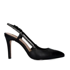 Mulher Exe Shoes Calçados De Salao*Sapato De Salto Alto Garda-927 Preto