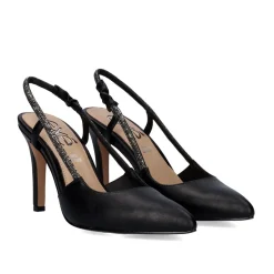 Mulher Exe Shoes Calçados De Salao*Sapato De Salto Alto Garda-927 Preto
