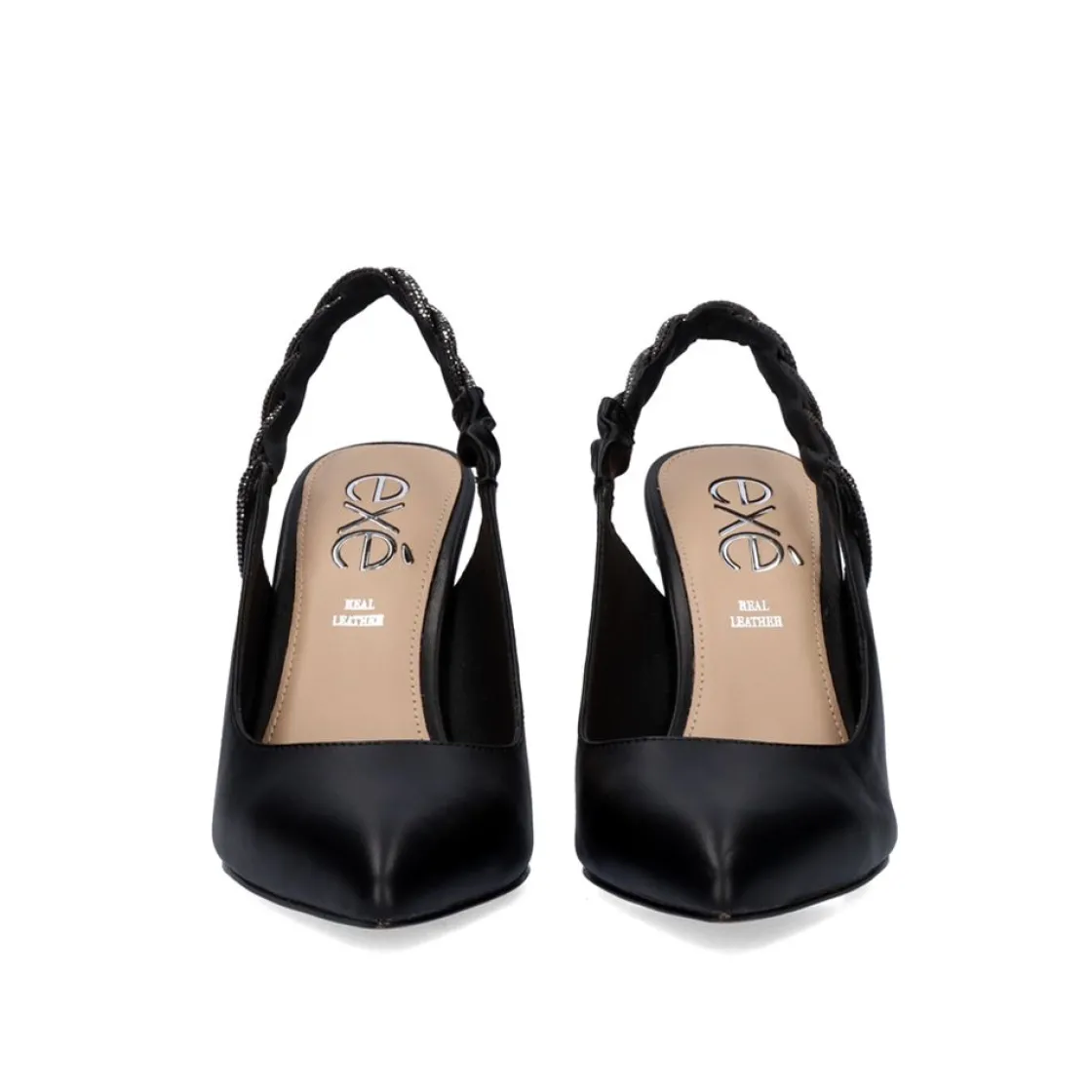 Mulher Exe Shoes Calçados De Salao*Sapato De Salto Alto Garda-928 Preto