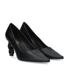 Mulher Exe Shoes Calçado De Festa*Sapato Salto (>8 Cm) Samantha-820 Preto