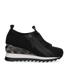 Mulher Exe Shoes Sapatilhas E Tenis*Sneaker Exe Y2326-F550 Licra Preto