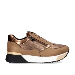 Mulher Exe Shoes Sneakers Mujer*Sneaker Plataforma Ex39 Em Khaki