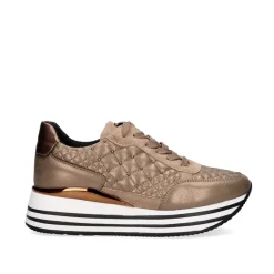 Mulher Exe Shoes Sneakers Mujer*Sneaker Plataforma Ex42 Em Camel