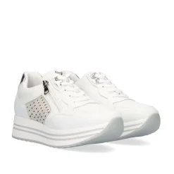 Mulher Exe Shoes Sneakers Mujer*Tenis Plataforma Branco 131-31Ex24