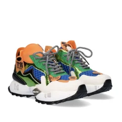 Mulher Exe Shoes Sneakers Mujer*Tenis Plataforma D190608-13 Azuis