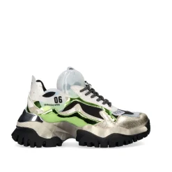 Mulher Exe Shoes Sapatilhas E Tenis*Tenis Plataforma 22E10-3 Dourado