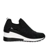 Mulher Exe Shoes Sneakers Mujer*Tenis Plataforma 34-31Ex15 Glitter Preto