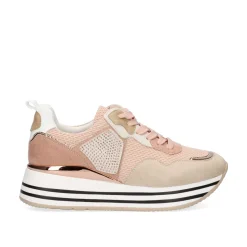 Mulher Exe Shoes Sneakers Mujer*Tenis Plataforma Rg2210 Rosa