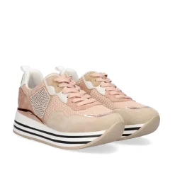 Mulher Exe Shoes Sneakers Mujer*Tenis Plataforma Rg2210 Rosa